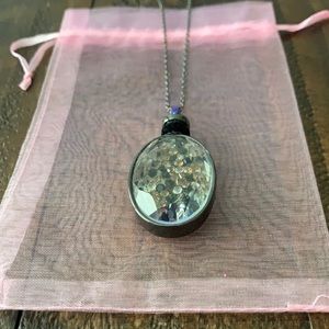 Silver Medallion Necklace